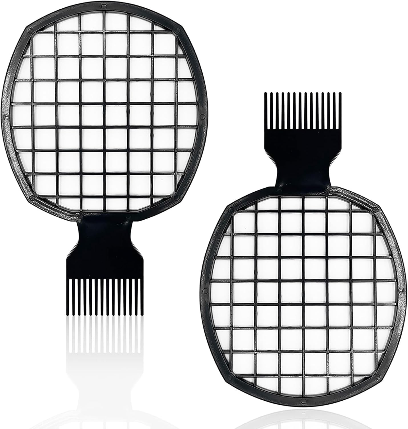 Kootinn 2Pcs Upgraded Twist Combs Hair Sponge Brush, Superior to Hair Sponge for Curls in Men and Women, Dual-Sided Design, ABS Material, Ergonomic, Lasting over a Year, 2 Combs Included image number 5