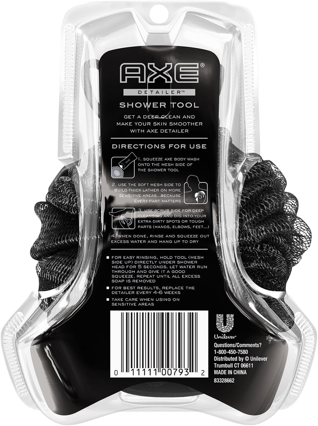 Axe Detailer 2-Sided Shower Tool, Colors May Vary 1 Ea image number 2