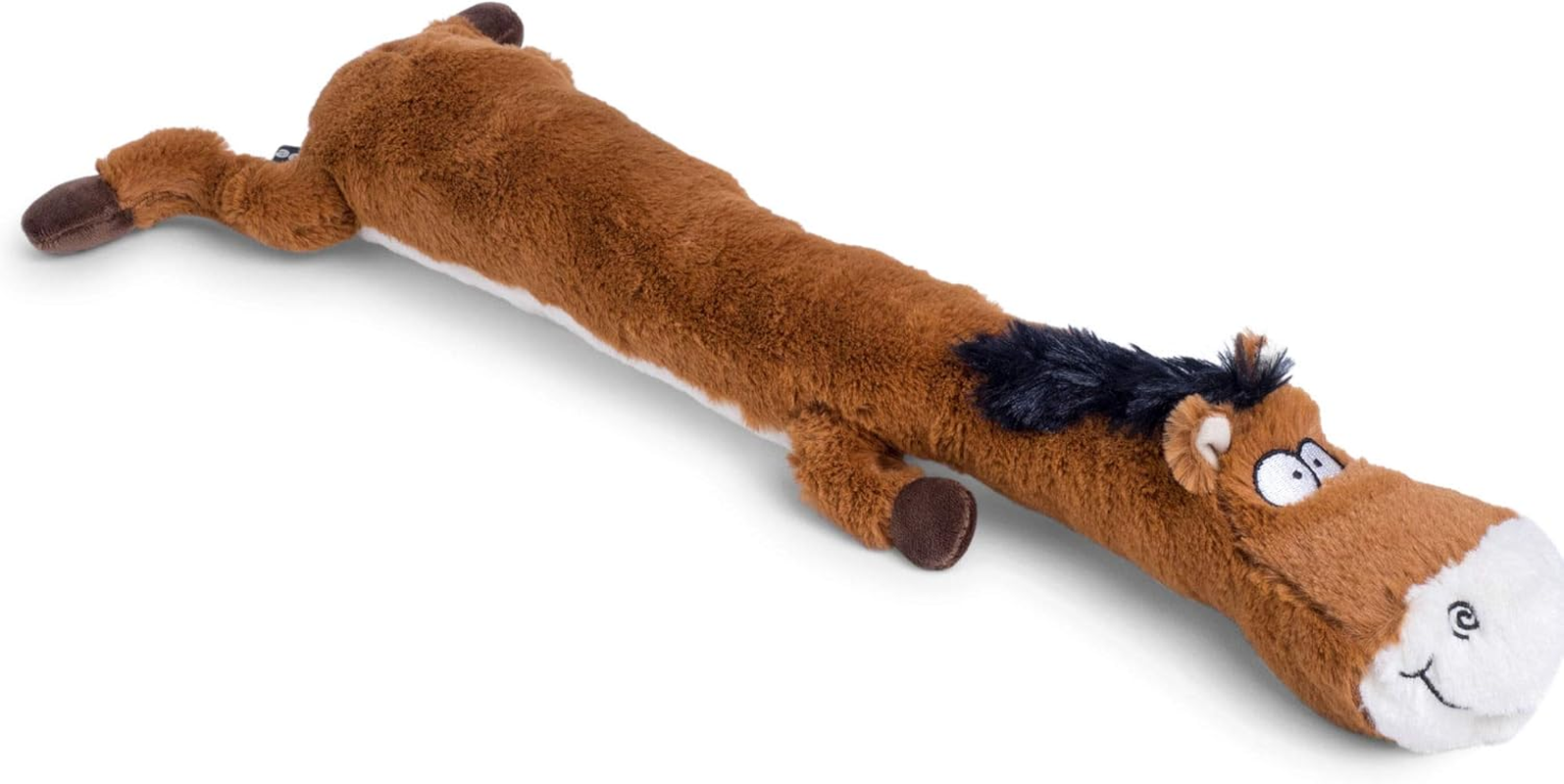 Petface Farmyard Buddies Lazy Horse Squeak Dog Toy image number 3