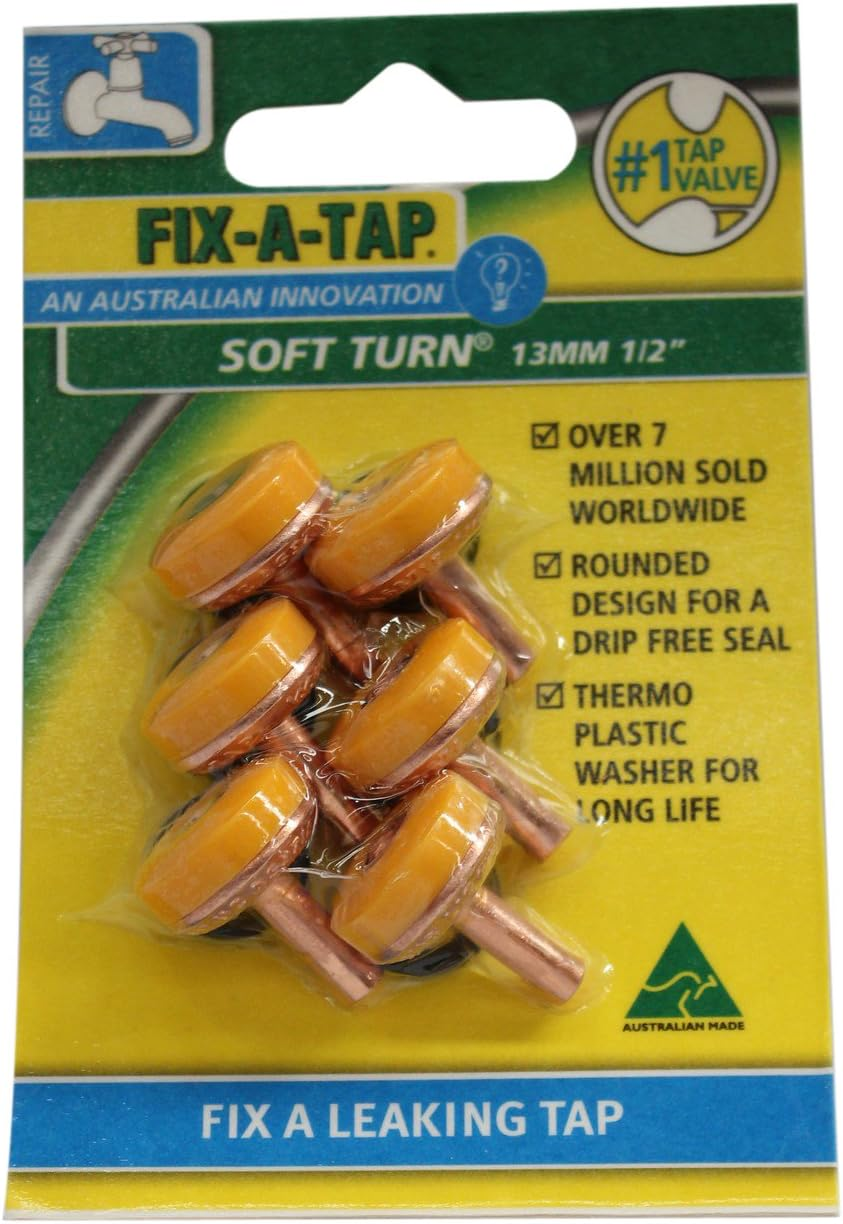 Fix-A-Tap Soft Turn Tap Valve, 13 Mm (Pack of 6) image number 1