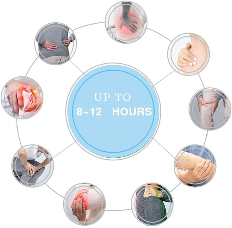 Pain Relief Patch, 60 Pain Relief, Heat Plasters for Neck and Shoulder, Pain Relief for Shoulders, Self-Adhesive Pain Plasters, Heat Cushion for Shoulders, 60 Pain Relief Plaster image number 5