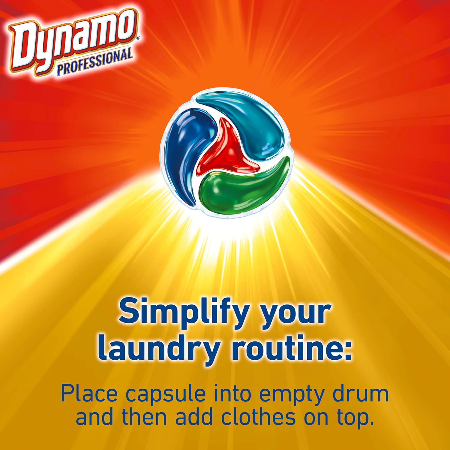 Dynamo Professional Deep Clean Oxi Laundry Detergent Discs (29 Capsules)