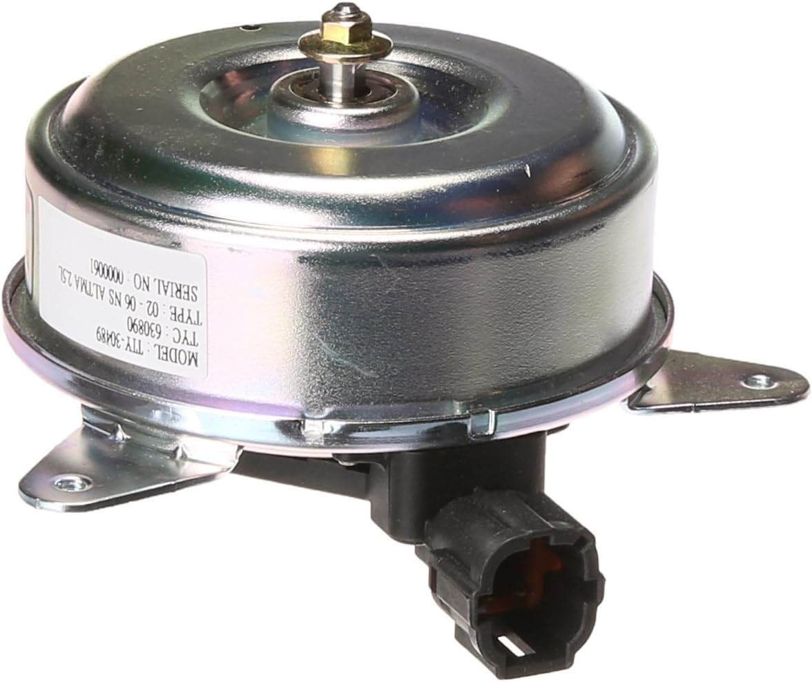 TYC 630890 Nissan Altima Replacement Radiator/Condenser Cooling Fan Motor image number 1