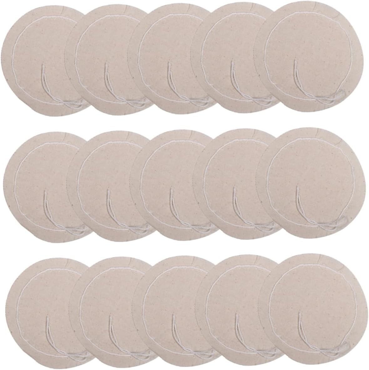 OFFSCH 20Pcs Coffee Filter Cloth for Syphon Coffee Maker Pure Cotton Material High Temperature Resistant and Replacement Filters for Espresso and Drip Brewing image number 1