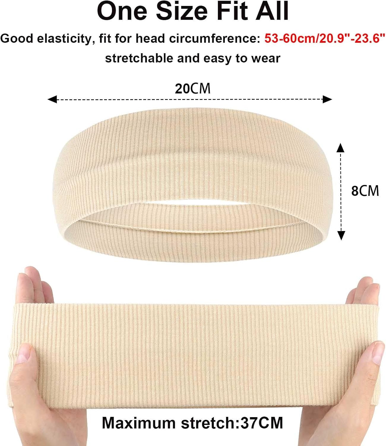 PROPOG Women'S Headband, Pack of 3 image number 4