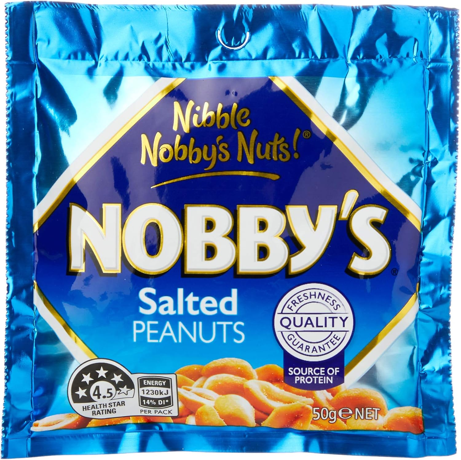 Nobby'S Salted Peanuts, 12 X 50 Grams