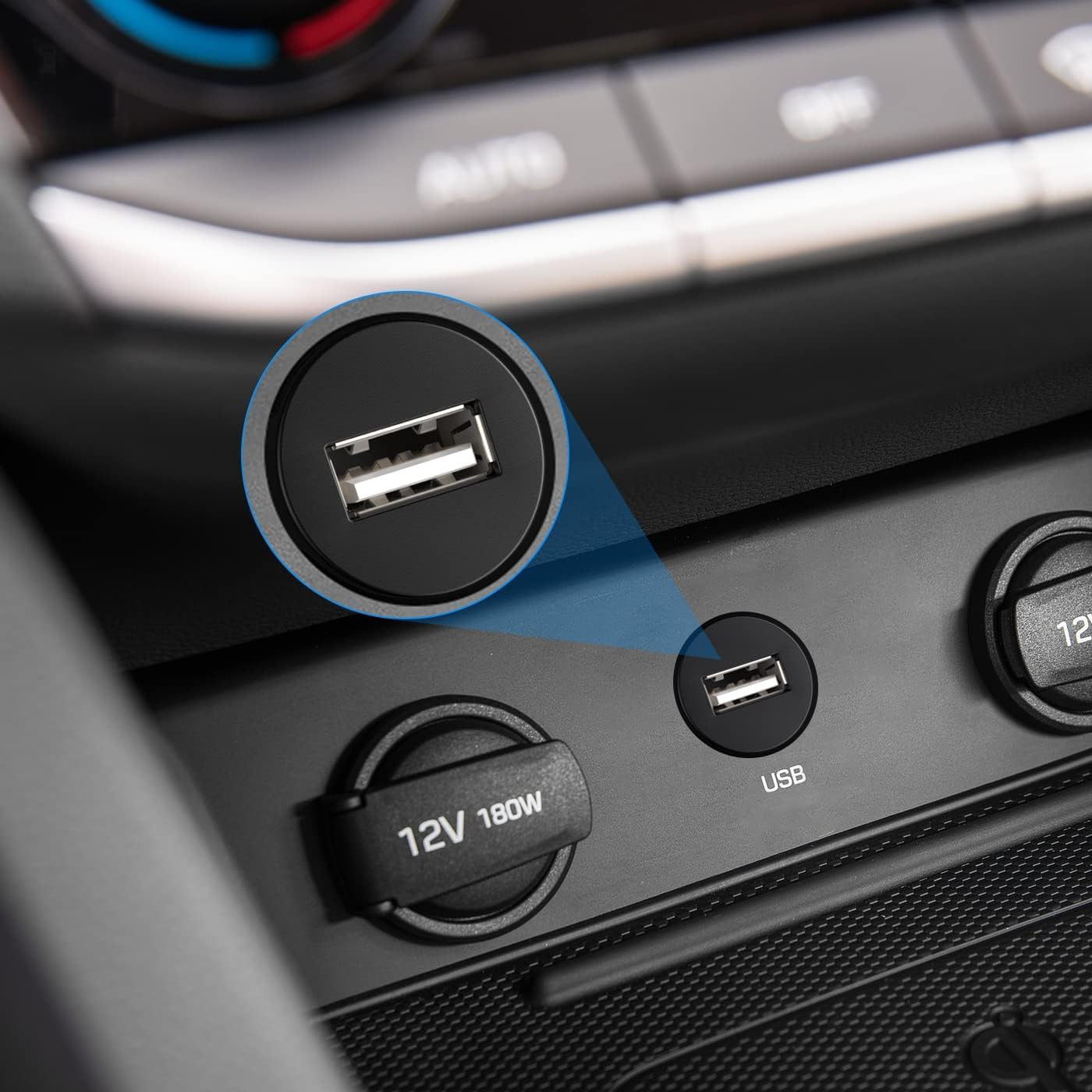 Universal Auto USB Extension Cable Dashboard Flush Mount for Car Radio Stereo Android Wince Head Unit DVD CD Media Player 3 Feet image number 2