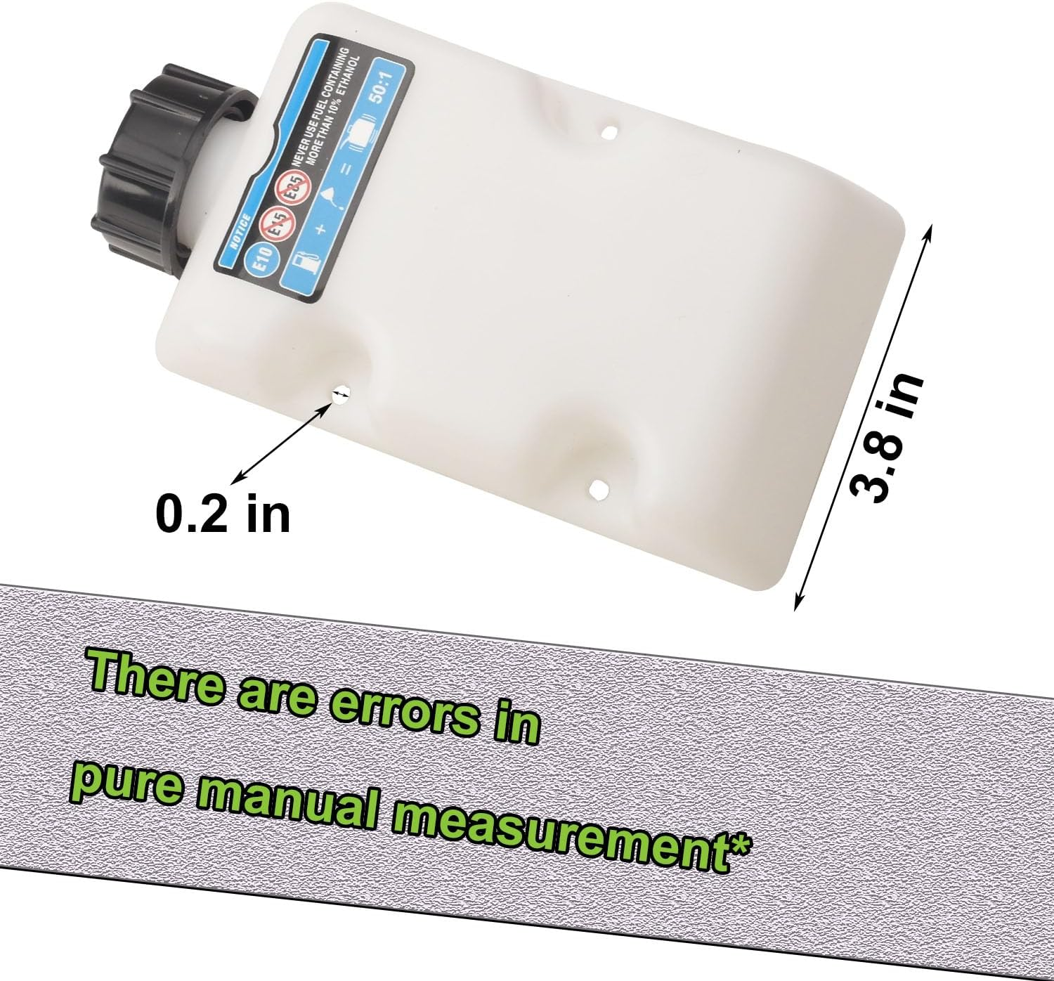 308682055 Fuel Tank Assembly/Replacement Gas Tank with Lines & Filter Compatible with to Ro, Ho Melite, for Ry Obi String Trimmer RY251PH, RY252CS, RY253SS, RY254BC, RY252C Trimmer image number 4