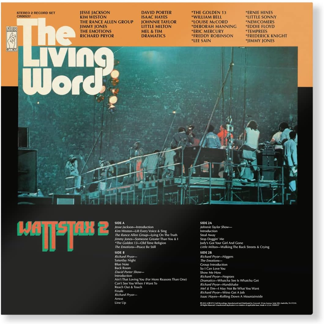 The Living Word: Wattstax 2 (Various Artists) image number 1
