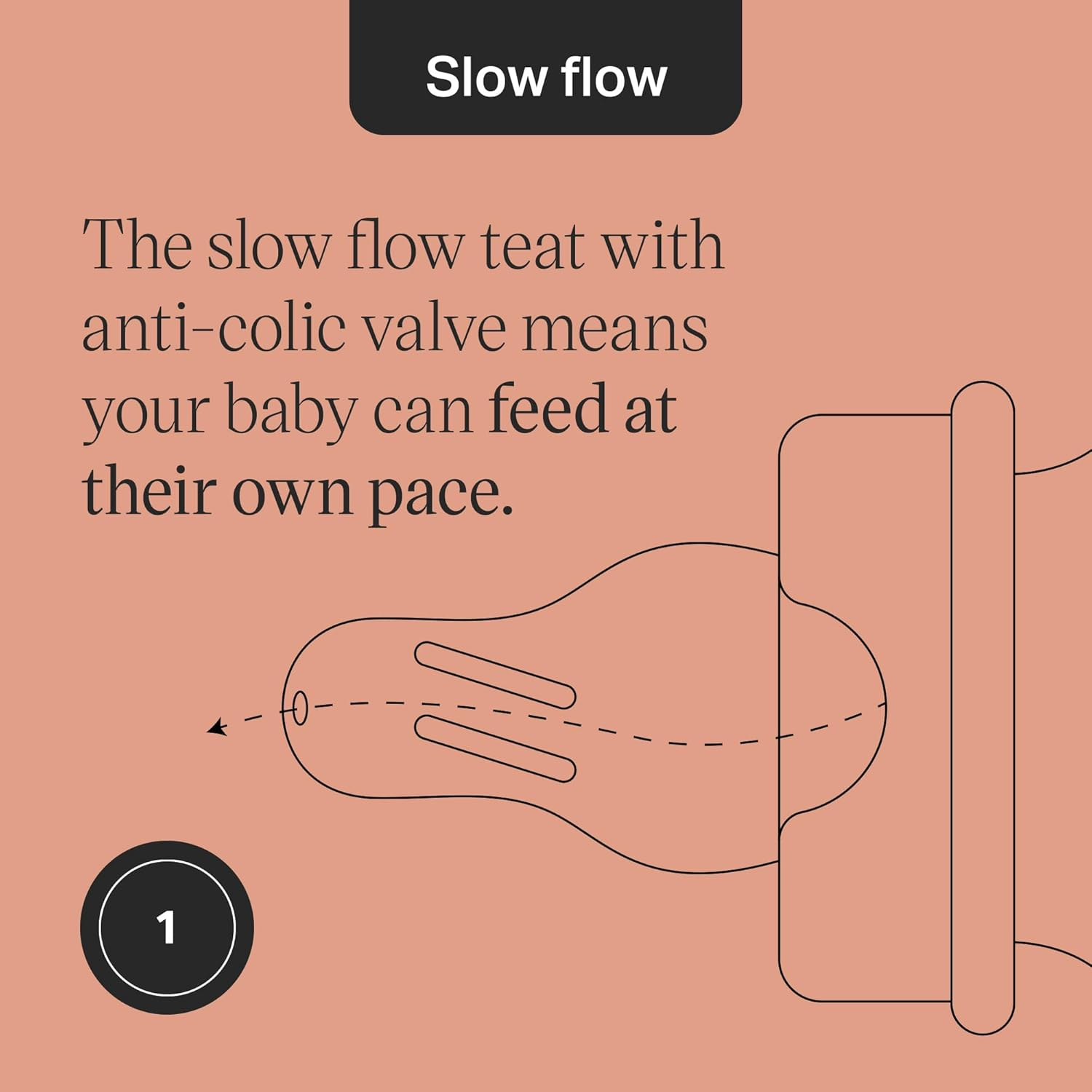 Tommee Tippee Classic Start Narrow Neck Baby Bottles, 0M+, 250Ml, Assorted Colours, Anti-Colic Valve, BPA Free, Dishwasher Safe, 1 Pack image number 3