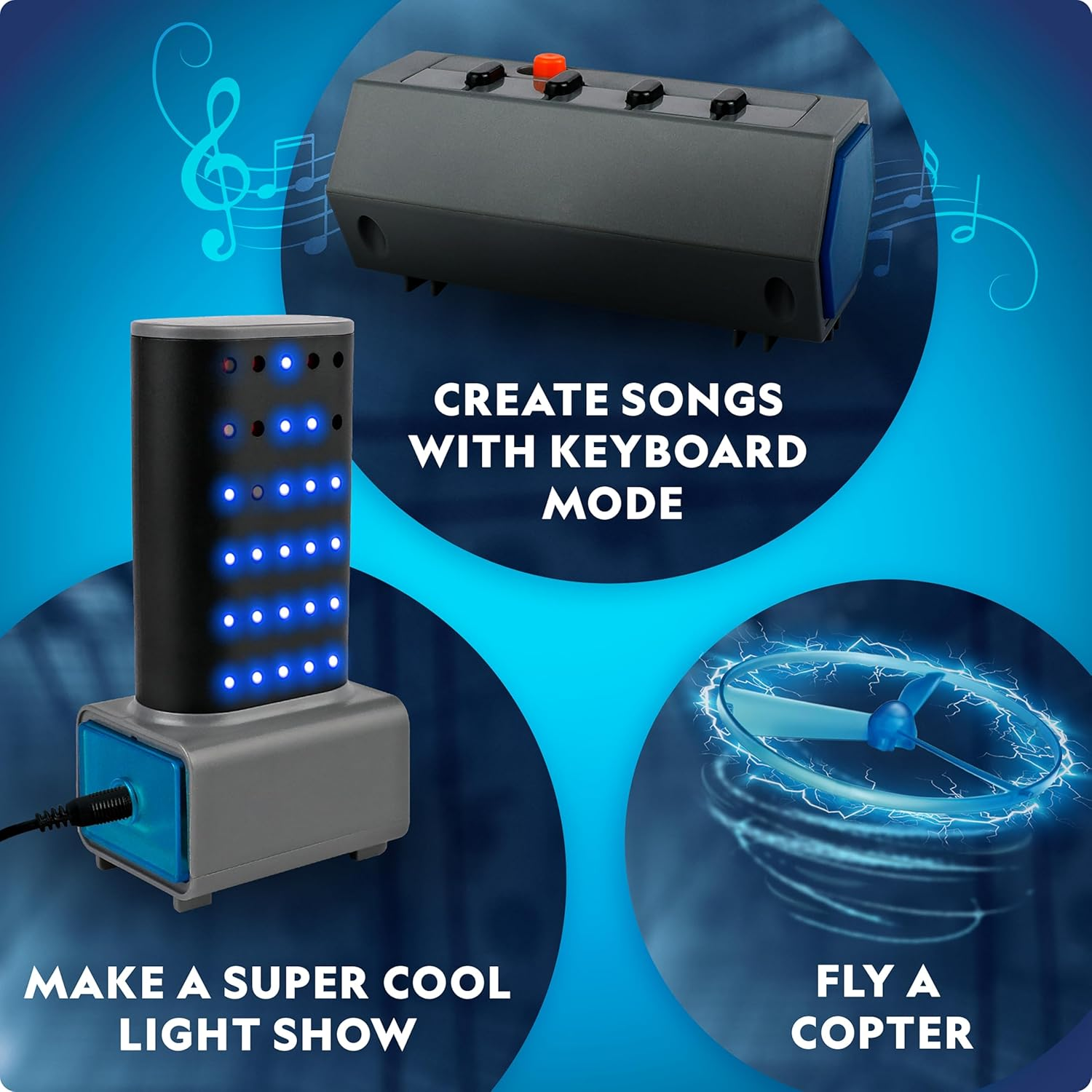 National Geographic Circuit Maker - Electronics Kit for Kids with 120 Electrical Projects, STEM Toy, Electronic and Electrical Circuit Projects, Electricity Kit image number 5
