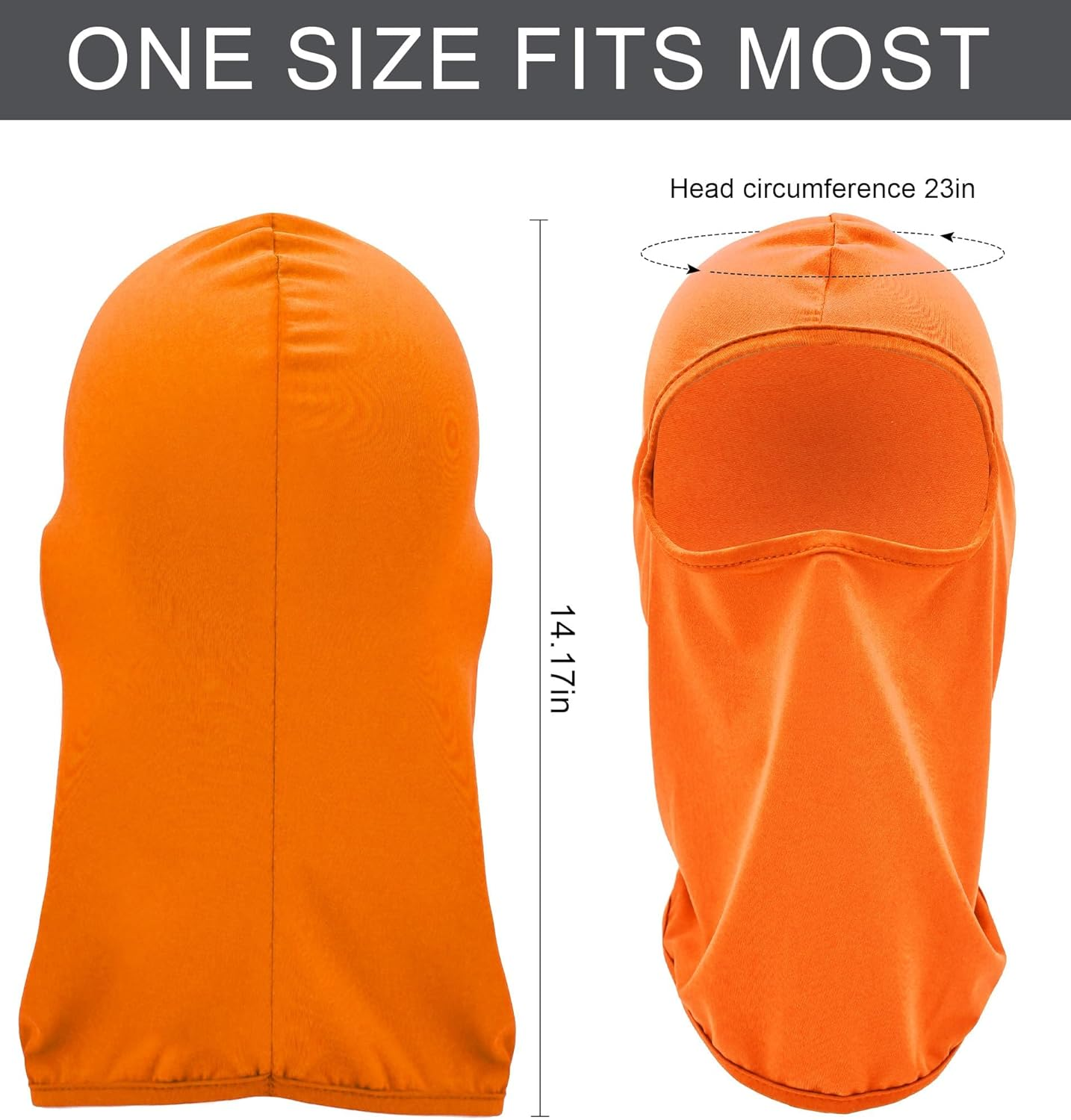 YBVABE Balaclava Face Mask - Neck Gaiter Adjustable, Windproof, UV Protection Hood; Summer Cooling, Lightweight, Breathable Ice Silk Motorcycle Scarf for Men and Women image number 1