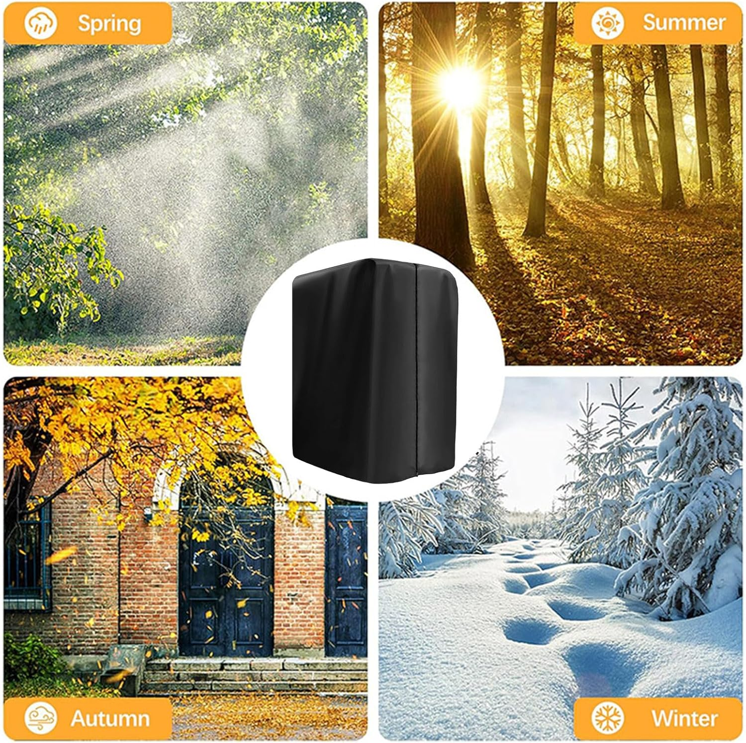 Gym Rack Cover - Waterproof 420D Oxford Protection | Workout Equipment Protective Cover | for Dumbbell Outdoor Home Commercial Exercise Training image number 3