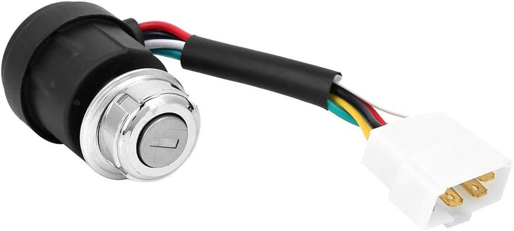 Viagasafamido Gas Generator Ignition Key Switch with 2 Keys Engine Tiller Start Switch Replacement for 178F/186F Air Cooled Micro Car Truck Tractor Trailer Forklift