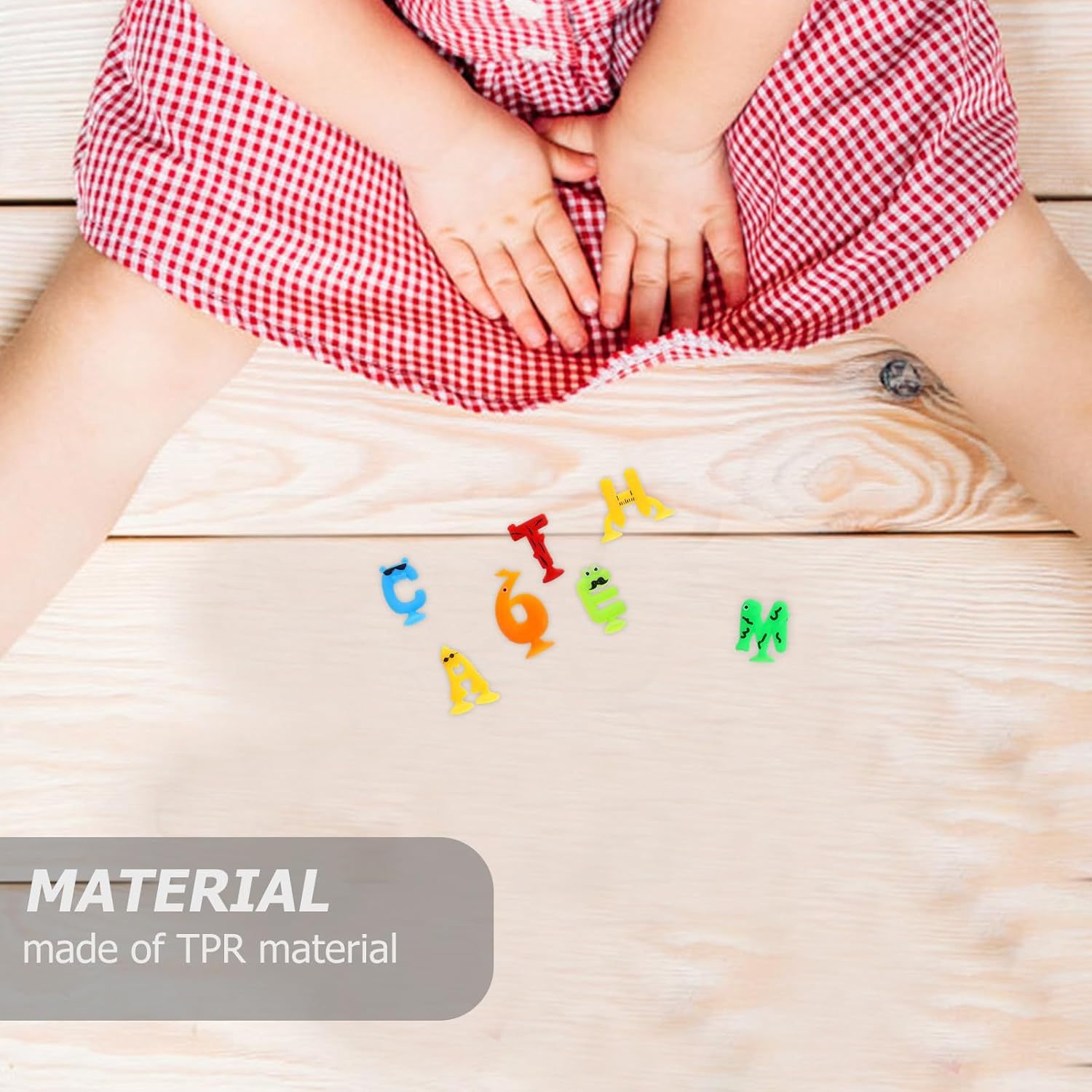 Vaguelly 1 Set Letter Bath Plaything Spelling Children Educational Letters Toys Suction Letter Toys Learning Family Game For