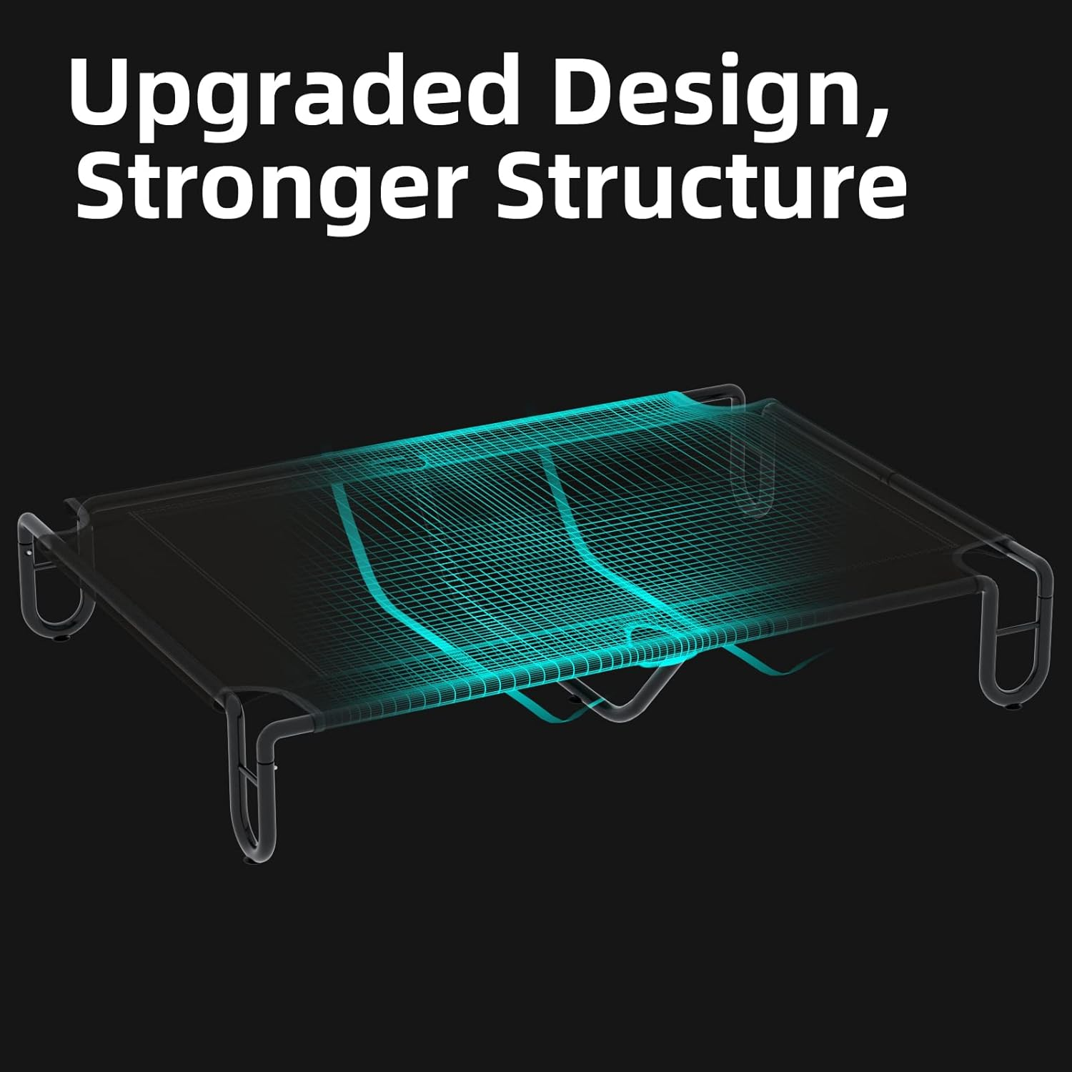 FAYDUDU Elevated Dog Bed Raised Dog Bed Large Washable Chew Resistant Cooling Elevated Pet Bed for Indoor and Outdoor Use (XL) image number 3