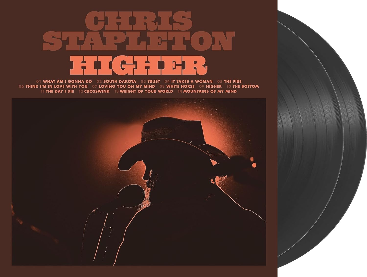 5 Album Record Collection - Traveller / from a Room Vol. 1 / from a Room Vol. 2 / Starting over / Higher - Chris Stapleton image number 5