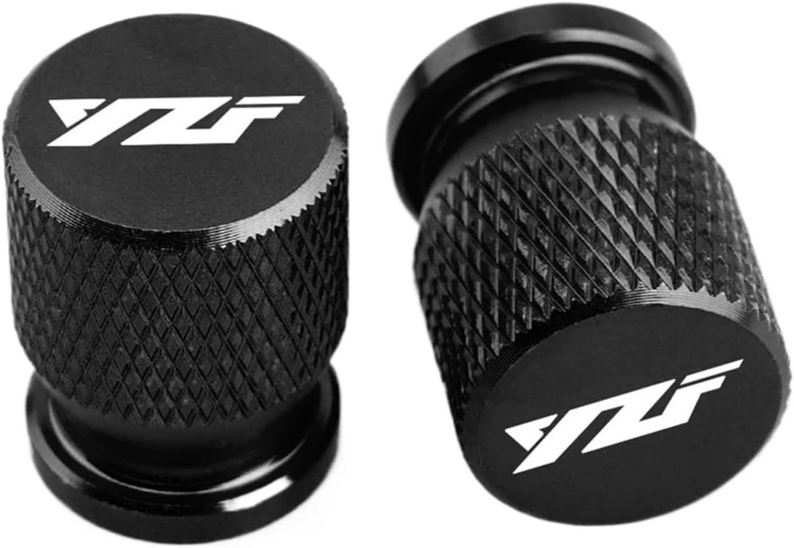 YZF R1 R3 R6 R25 R125 R7 Motorcycle CNC Tire Stem Air Cap Airtight Cover Wheel Valve Caps(Blue)