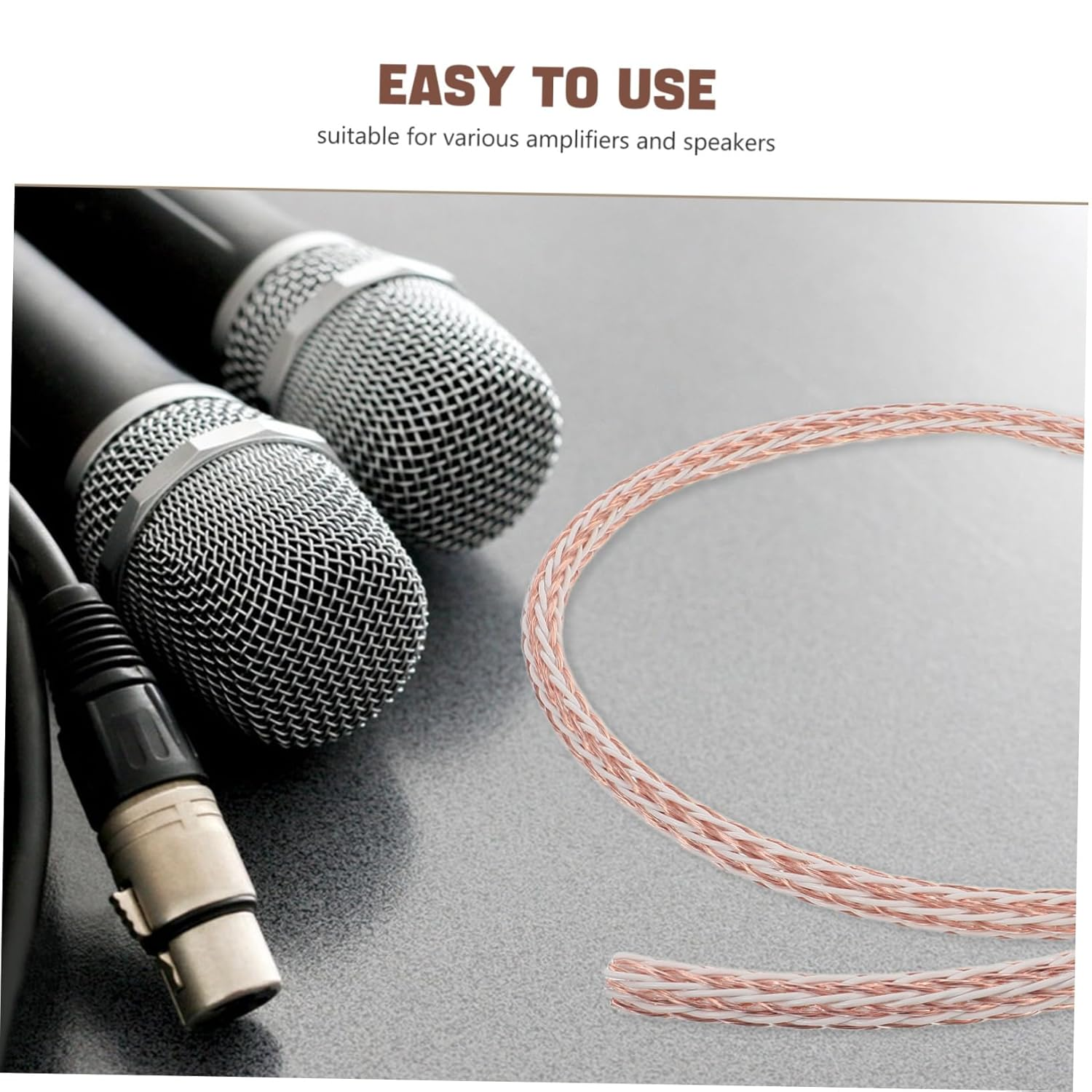 HOUDERCO Pure Copper Speaker Wire for Home Theater and Flexible Spool High End Hifi Cable for Reduced Signal Loss Easy Custom Installation image number 2