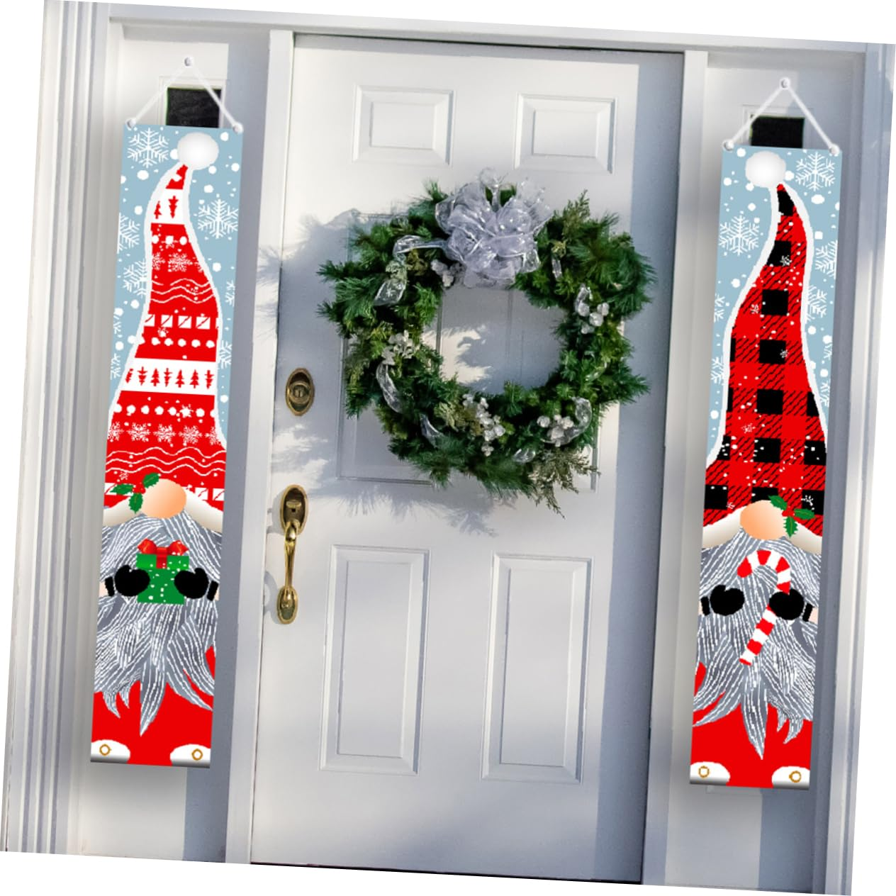 Parliky Door Decoration Christmas Decorative Couplets Holiday Indoor Outdoor Banner image number 6