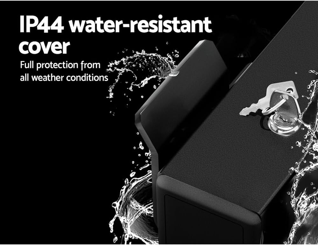 Automatic Electric Gate Lock, Home Office Bedroom Garden Security Accessories for DC 24V Swing Gate Opener, with Locks Receiver, 2 Keys, 5M Cable image number 1