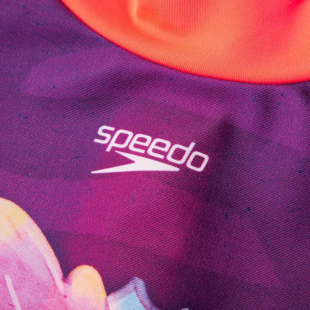 Speedo Baby'S Long Sleeve Frill Swimsuit image number 3