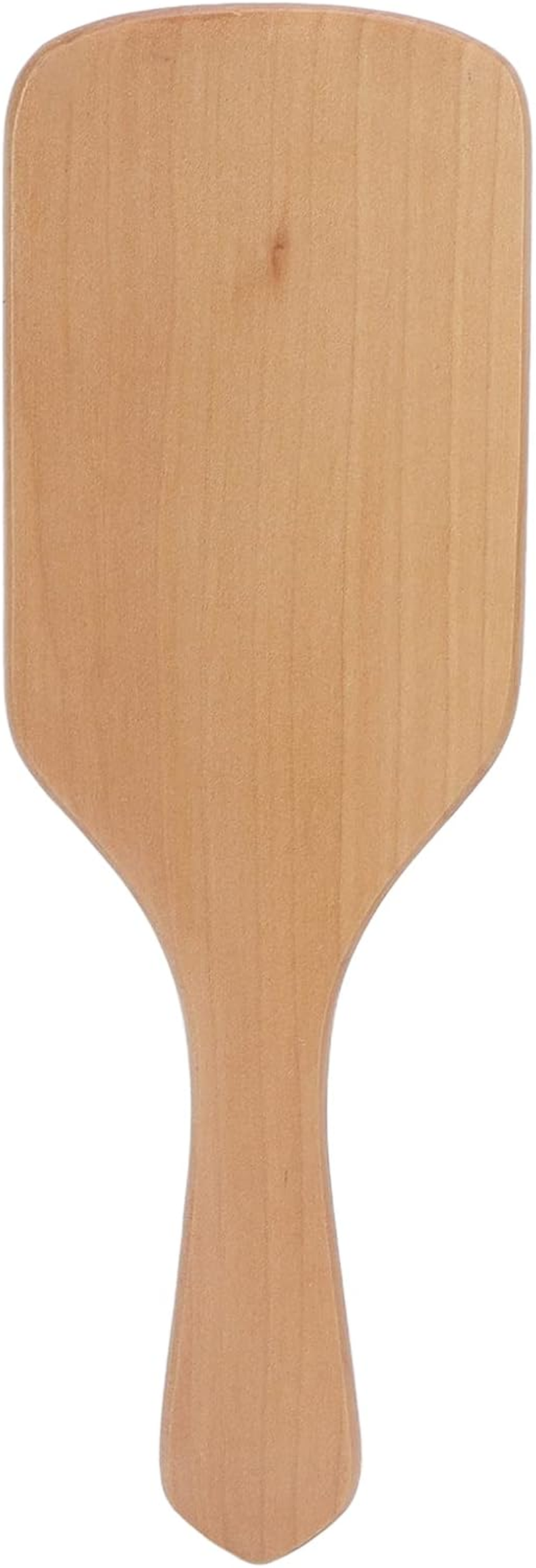 Detangling Brush, Stylish Hairbrush Ergonomic Wooden Soft Teeth Daily Life for Home Hairdressing image number 3