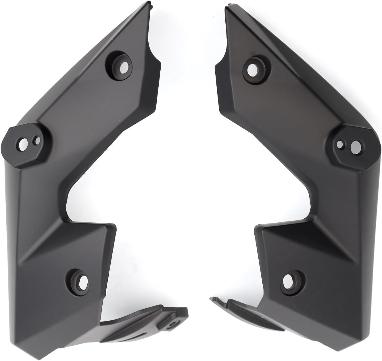 Mokuo Motorcycle Fairing Kits Compatible with Honda Grom MSX 125 2017-2020,Black Color image number 5