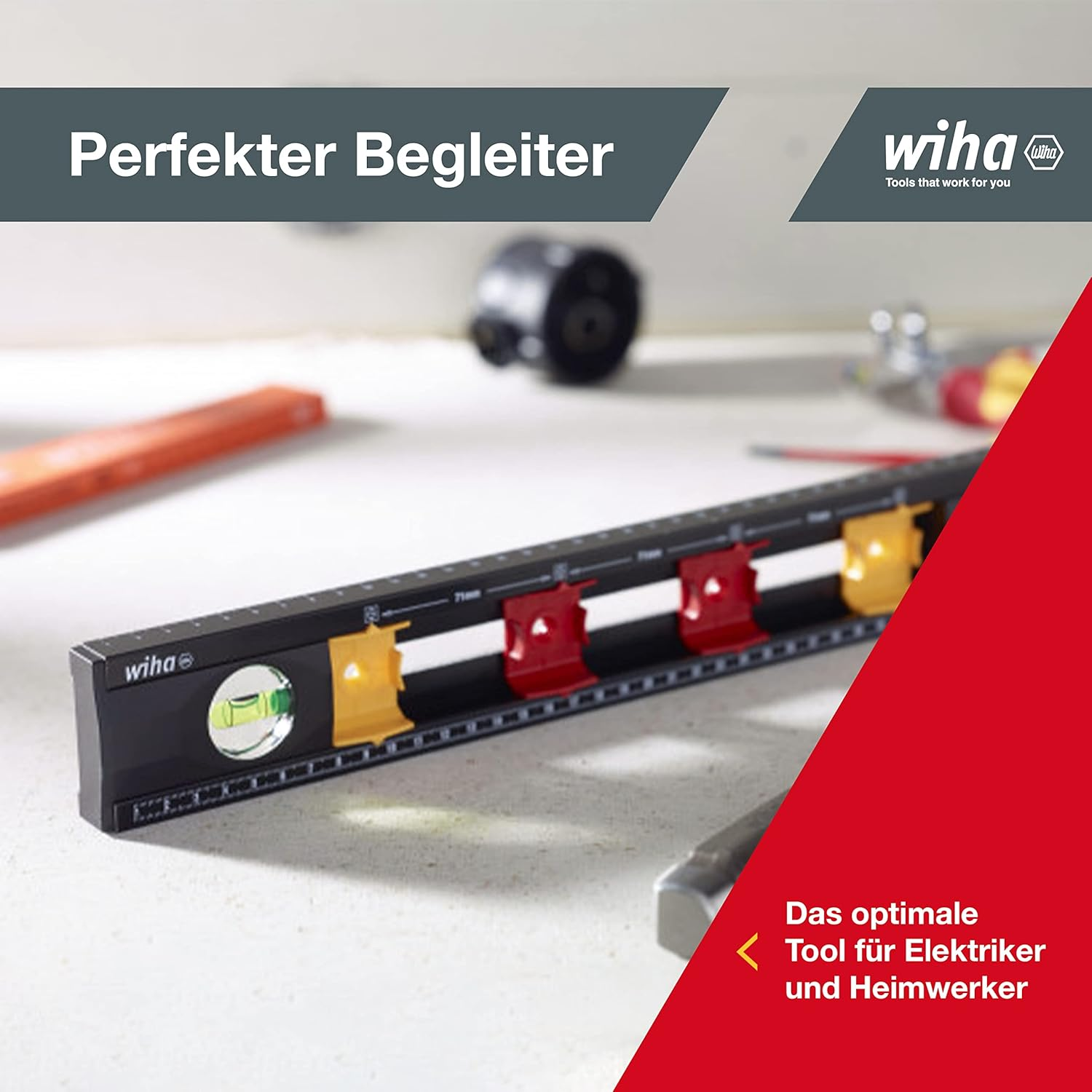 Wiha SB 246-91 Electrician'S Spirit Level image number 3