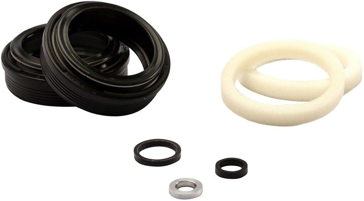 PUSH Industries Ultra Low Friction Fork Seal Kit, Rock Shox - 35Mm, 2 Pack, Black