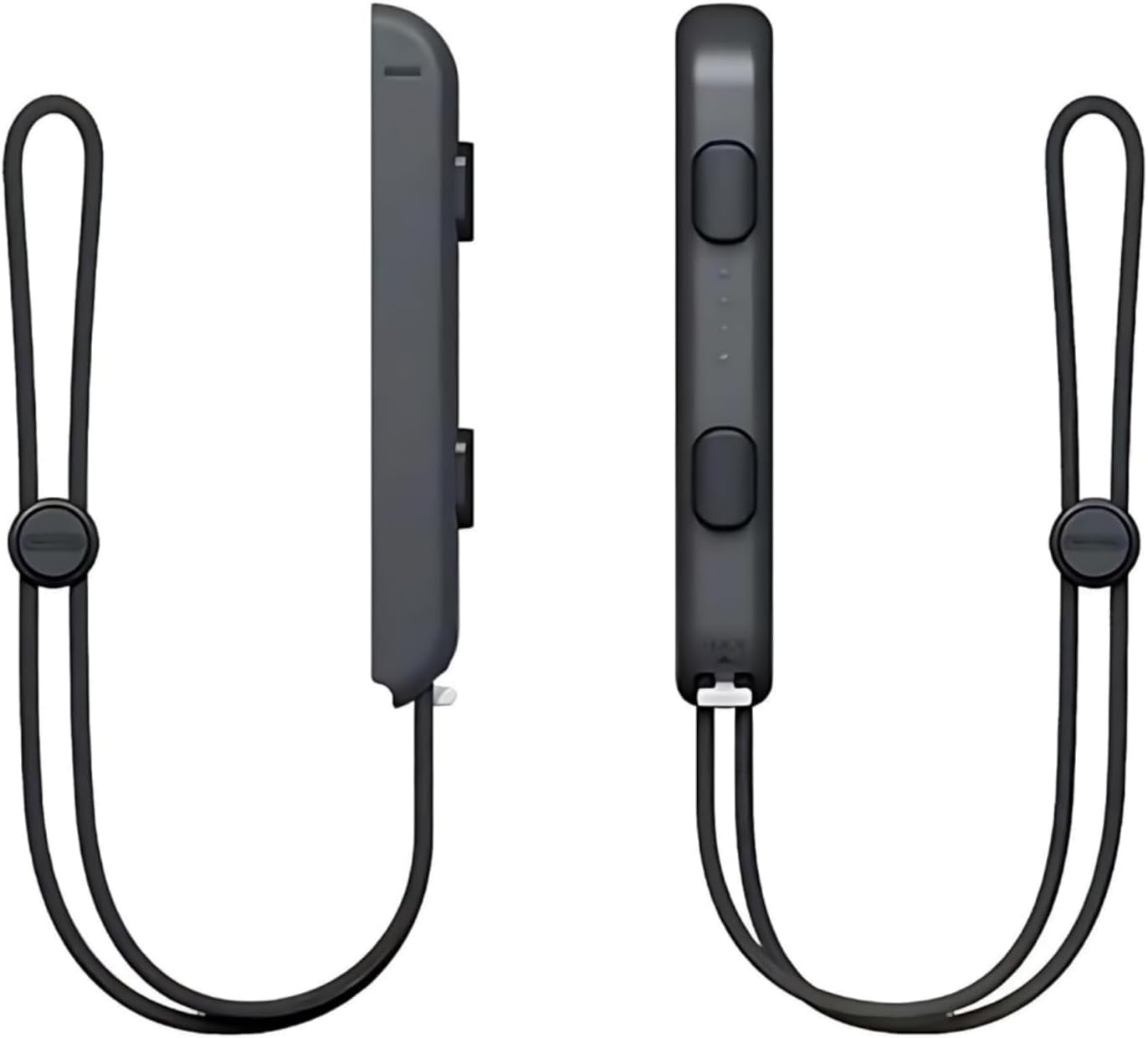 Suytvenxau 2 Pack Wrist Strap Compatible with Nintendo Switch Accessories for Joy Con Replacement Lanyard Secure Grip Adjustable Nylon Strap Game Controller (White)