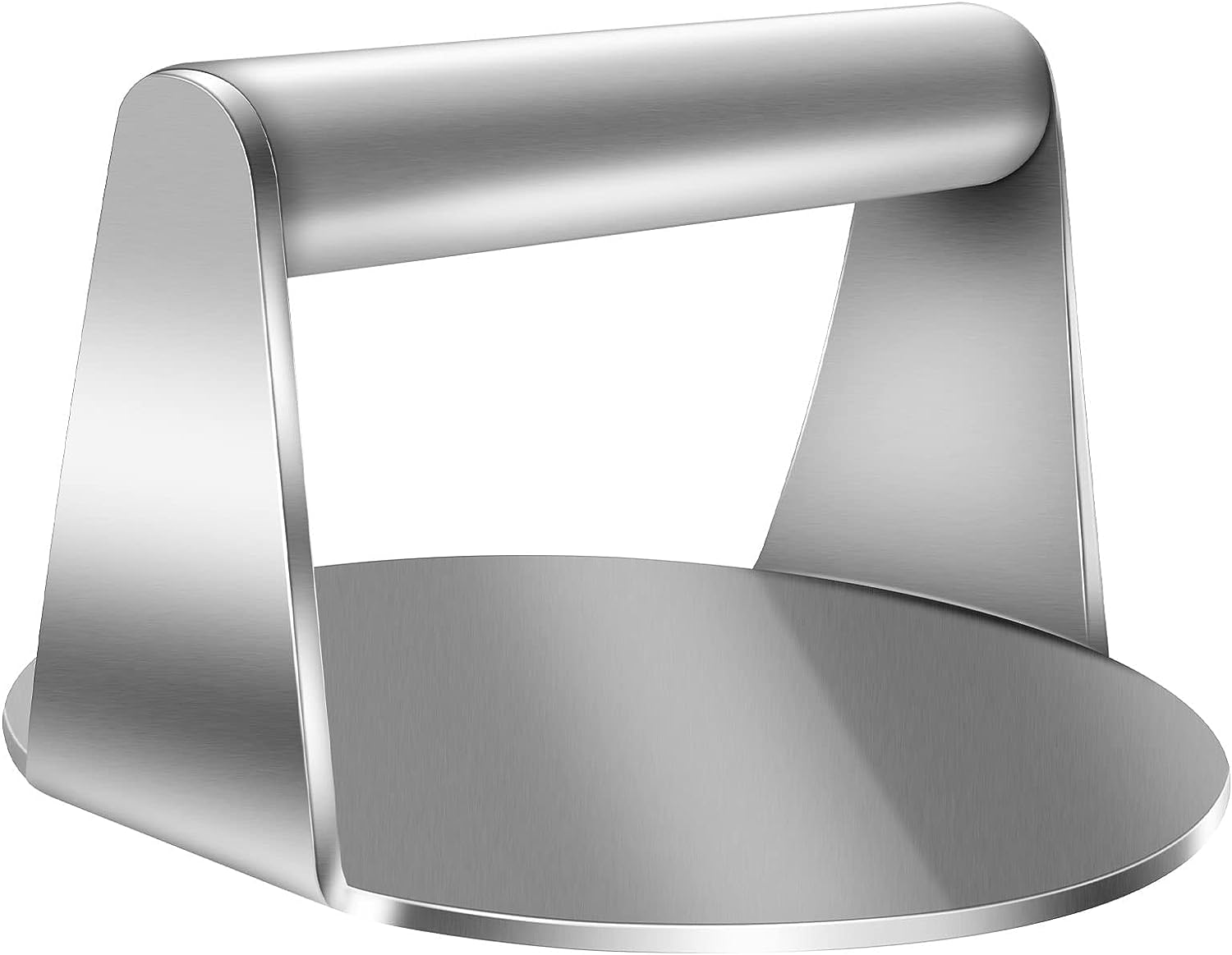 YOZOTI Burger Press - Stainless Steel Burger Smasher Tool - Smooth & Non-Stick Surface - round Utensil for Grilling Meat Patty, Steak, Hot Dog, Grill Flattener for Steaks, Panini, Sandwich image number 5