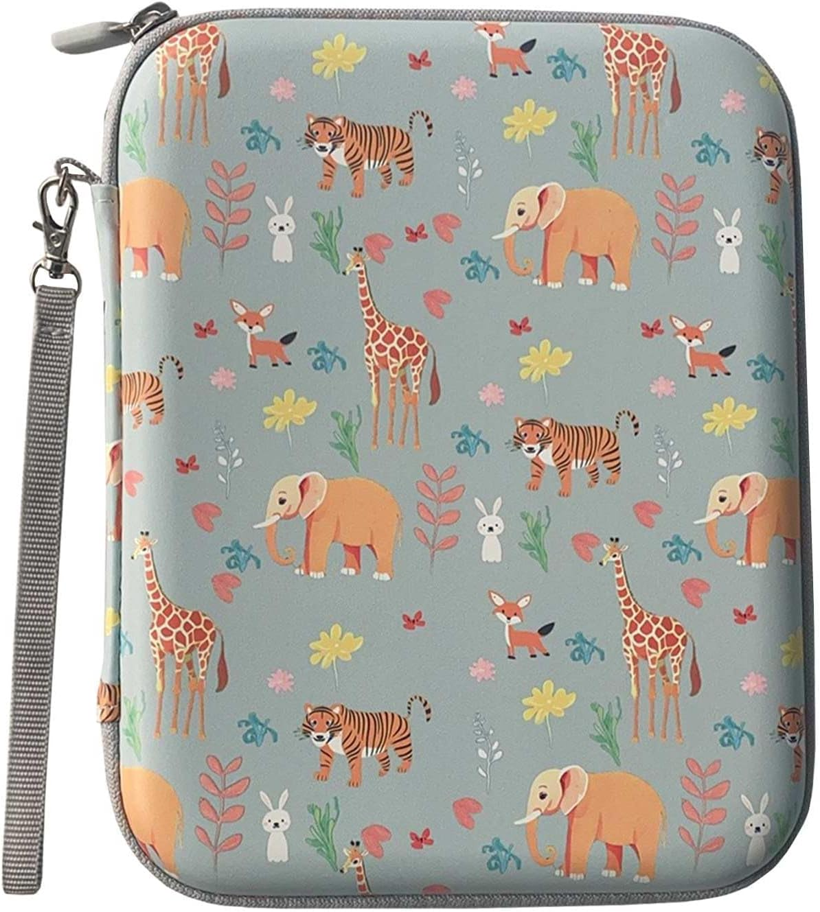 Card Case for Yoto Card Holder Storage Portable Folder with Zipper 80 Pockets Cards Card Binder Fit 2.3 * 3.4 Inch Mini Audiobook Cards Card Binder Holder with Sleeves for Travel (Animal) image number 1