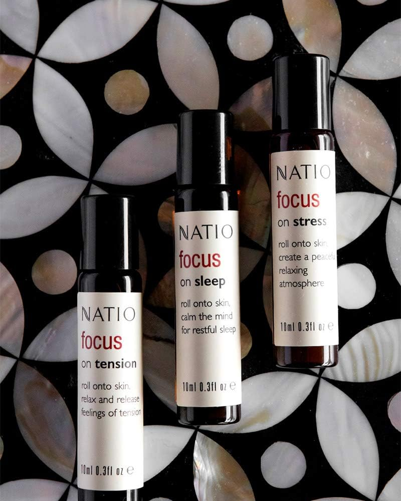 Natio Focus on Sleep Pure Essential Oil Blend Roll-On 10 Ml, 10 Ml image number 3