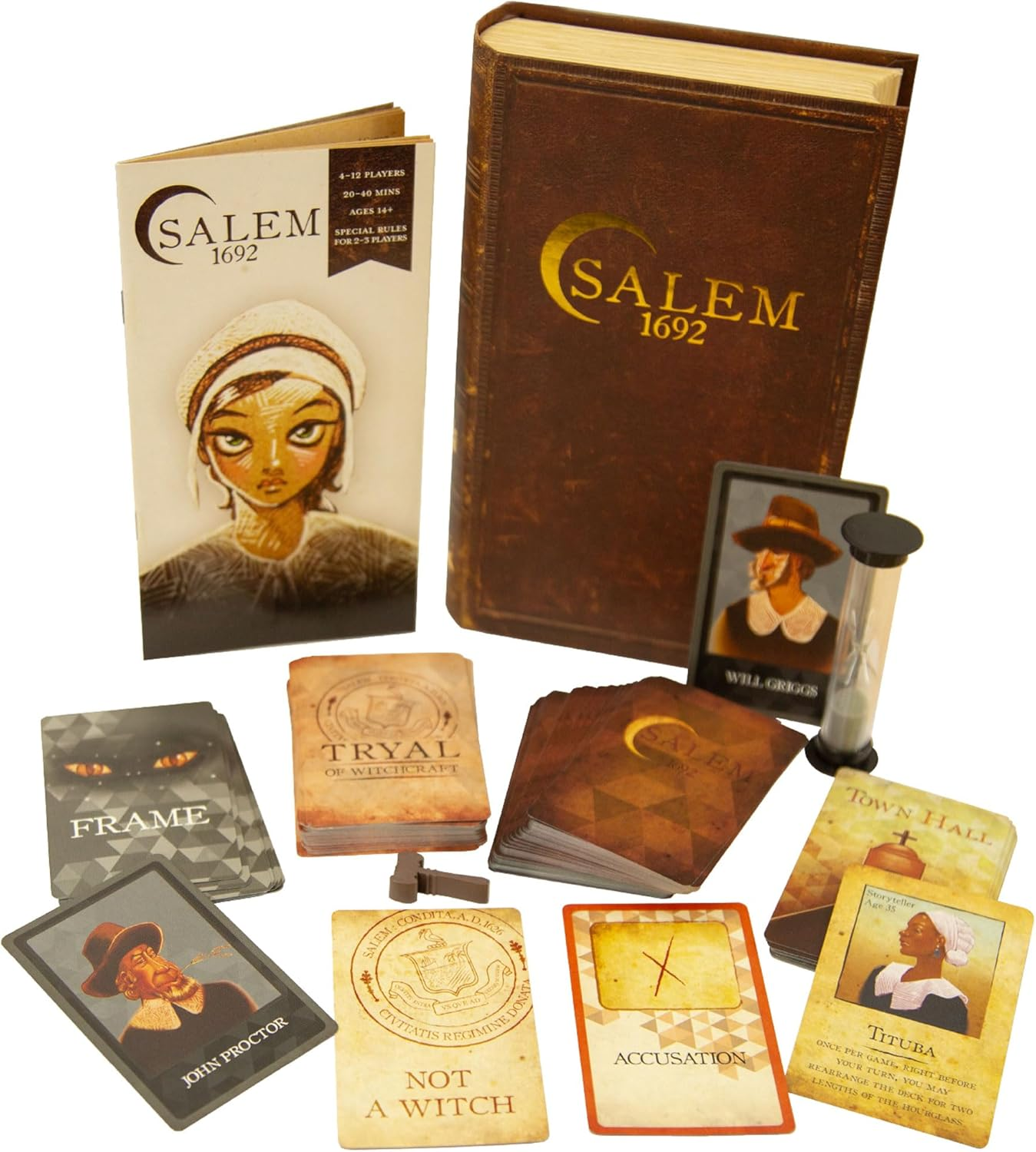 Facade Games Salem 1692 Cards and Board Game