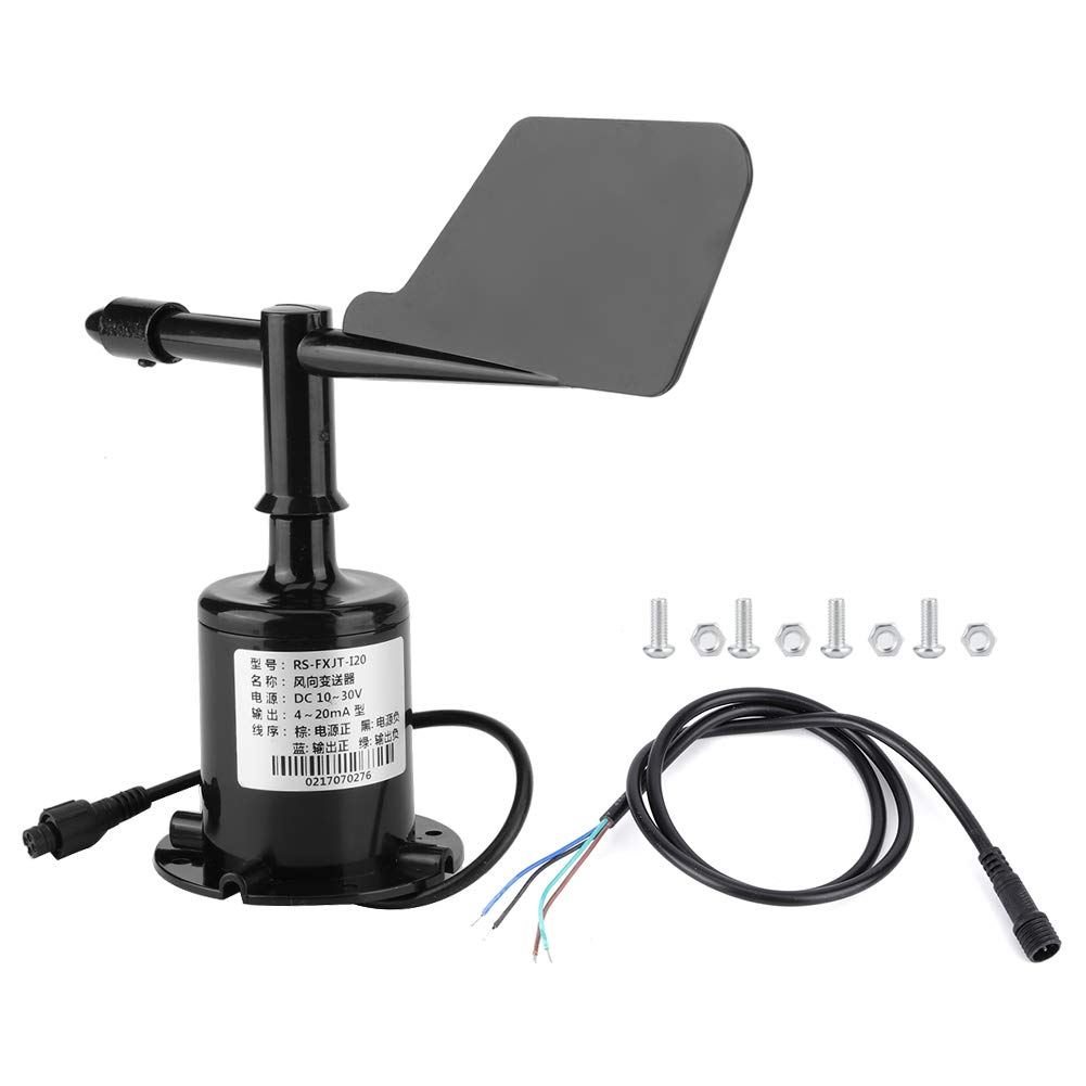 Anemometer with Wind Speed Sensor, 8 Indication Directions Polycarbonate Wind Rate Sensor, Small and Light for Lab Garden, Pulse Measurement image number 6