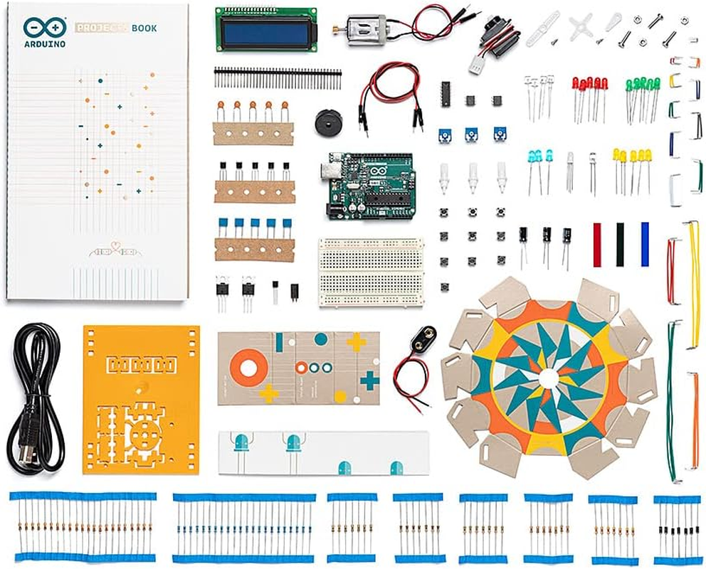 Official Arduino Starter Kit for Beginners K000007 [English Projects Book]