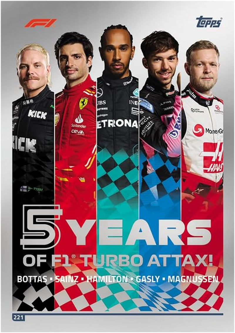 F1 Turbo Attax 2024 Trading and Collectible Card Game Eco Pack image number 5