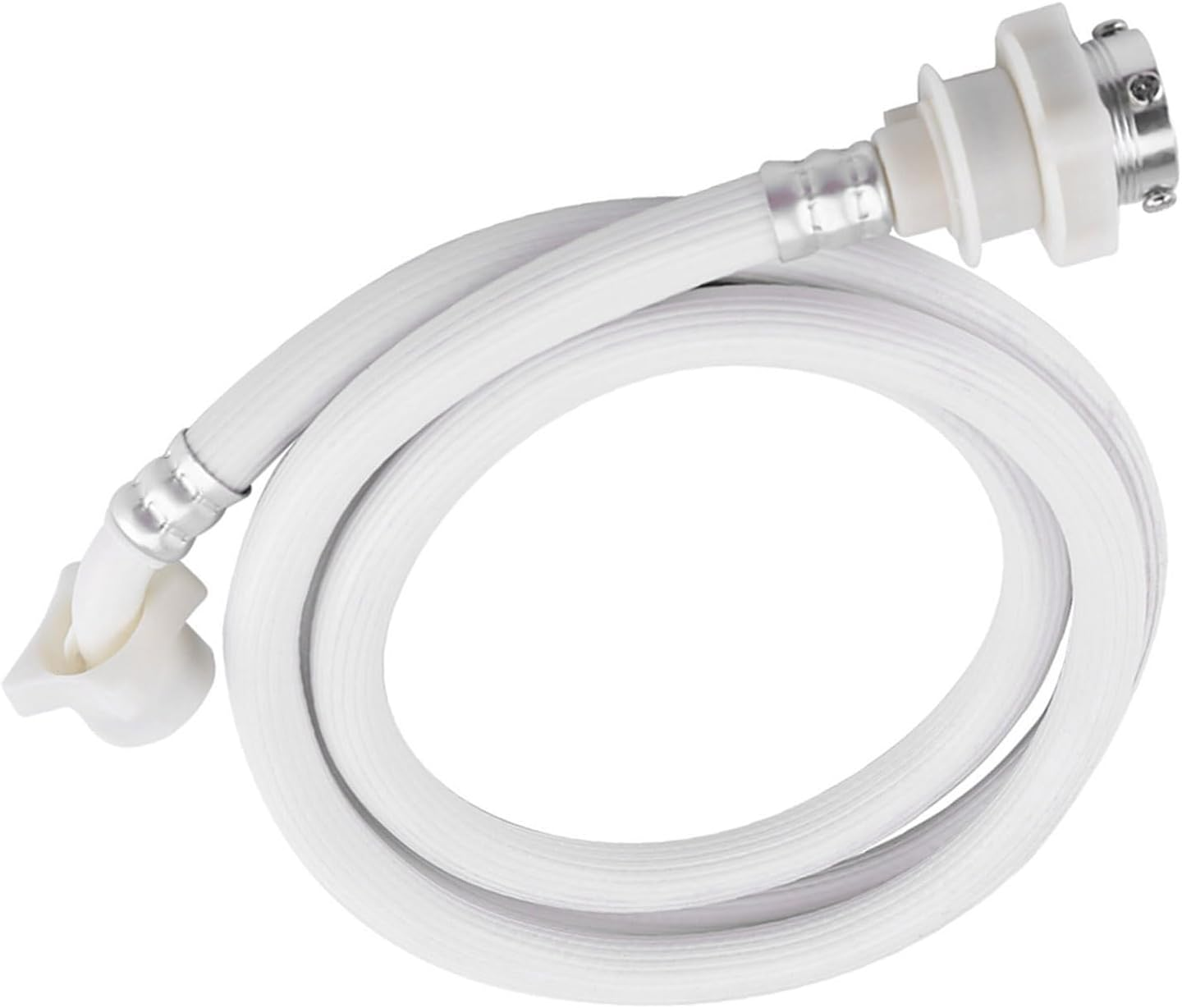 Fafeims High Pressure Resistant Water Inlet Hose PVC Tube for Corrosion Ideal for Automatic Washing Machine Installation (2M / 6.56Ft)