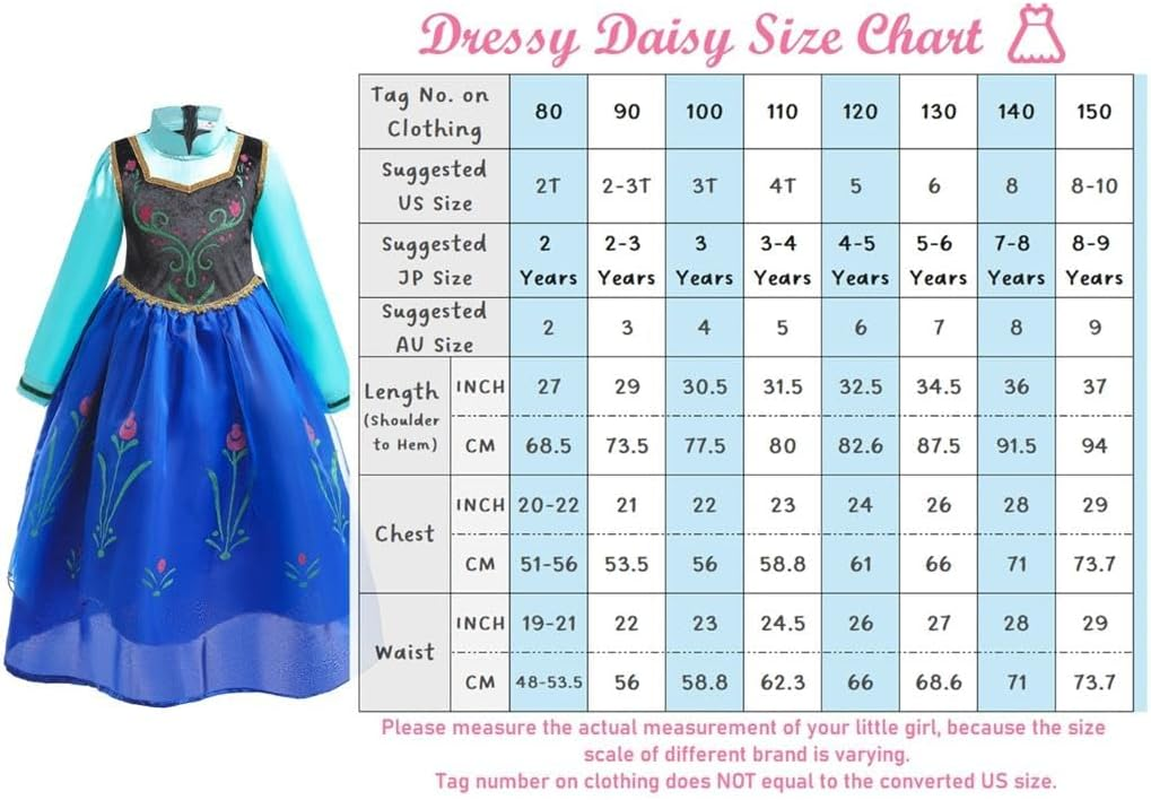 Dressy Daisy Toddler Little Girls' Ice Princess Winter Dress Costume Birthday Halloween Christmas Fancy Party Outfit with Cape & Accessories Size 2 to 9 image number 4