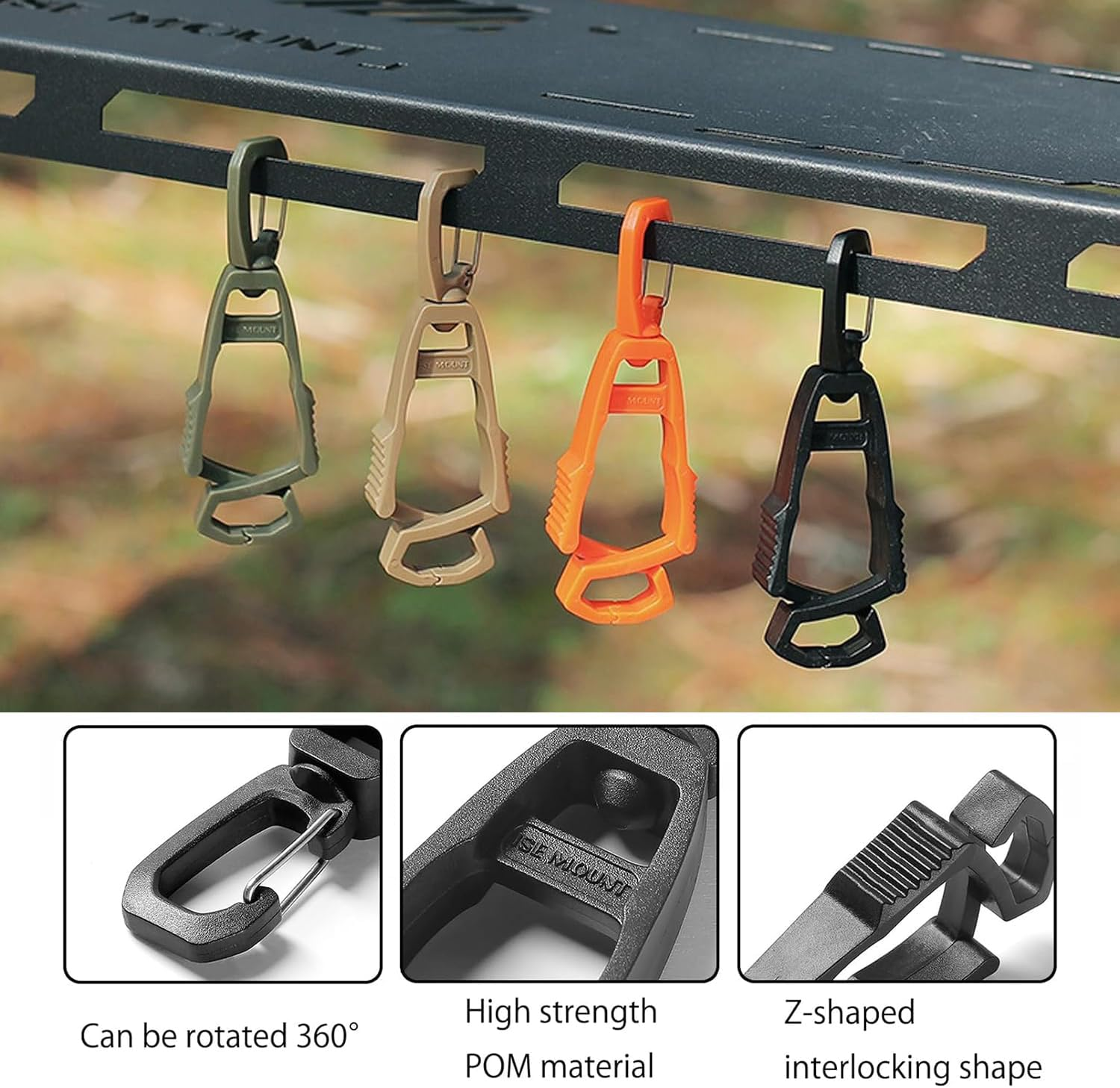 4Pcs Glove Clips, Glove Holder, Glove Clips for Work, Work Gloves, for Duty Belt, for Duty Belt, for Construction Work Glove Clip, Prevent Losing