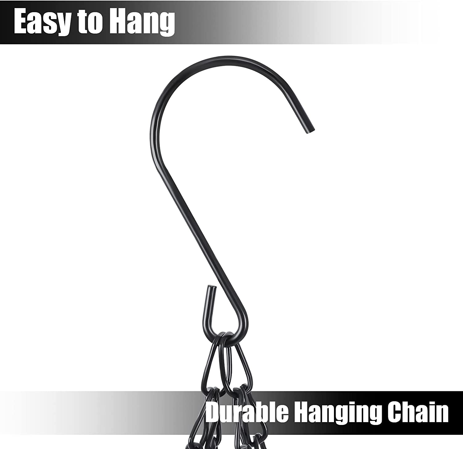 Gtongoko Hanging Bird Feeder Tray, Metal Mesh Platform Feeders for Birds, Outdoor Garden Decoration for Attracting Birds image number 1