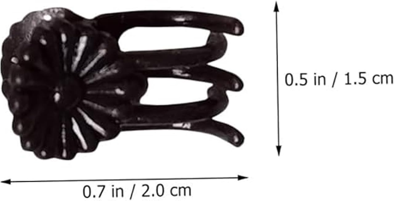 EOMECUIGAO Plant Orchid Clips 100 PCS Durable Garden Plant Clamps for Stems Branches Vines Secure Flowers Support Growth Prevent Drooping in Greenhouses Gardens Potted Plants（Dark Brown） image number 1