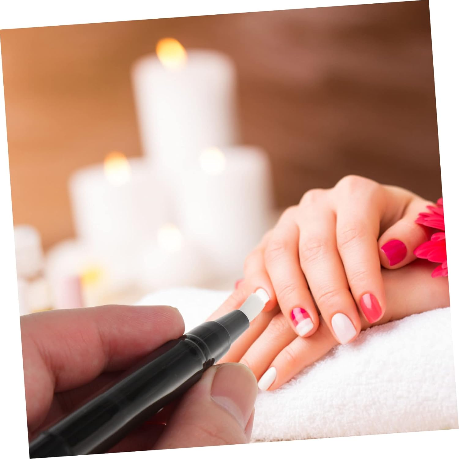 AUTSUPPL 10Pcs Empty Nail Oil Twist Pens Applicators Nail Tech Supplies Simple Tools image number 4