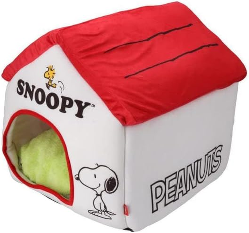 Peanuts Snoopy Pet House Bet, White, Dog Cat, Medium image number 6