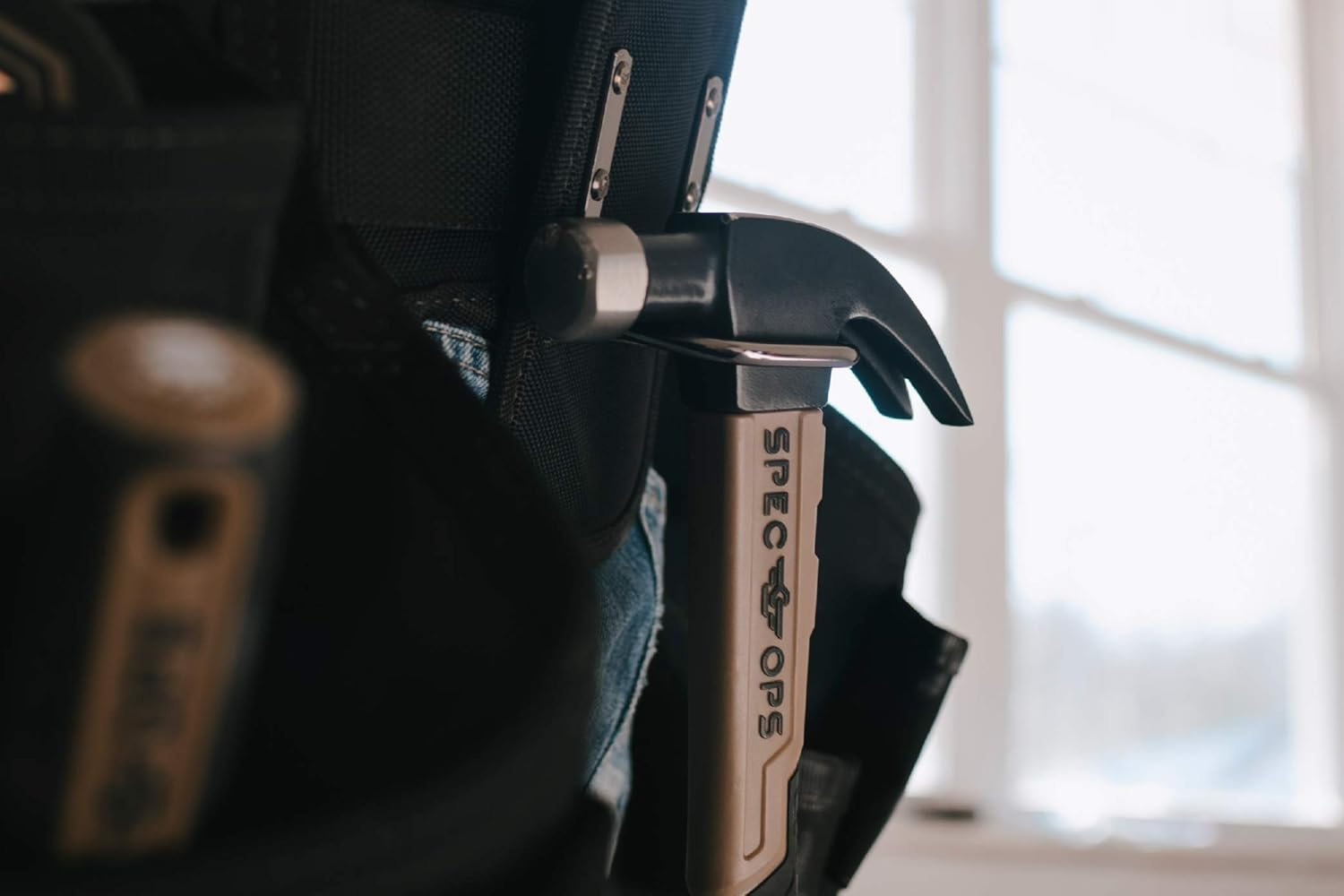 Spec Ops Tools Fiberglass Hammer, 20 Oz, Smooth Face, Curved Claw, Shock-Absorbing Grip, 3% Donated to Veterans image number 5