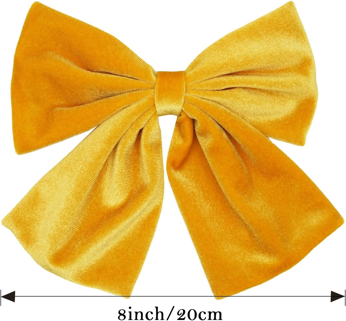 Large Hair Bow Clip, Velvet Bow Hair Clips, Elegant French Hair Clip, Bow Hair Accessories, Fabric Hair Accessories for Women, Wedding, Banquet, Daily, Lake Blue image number 6
