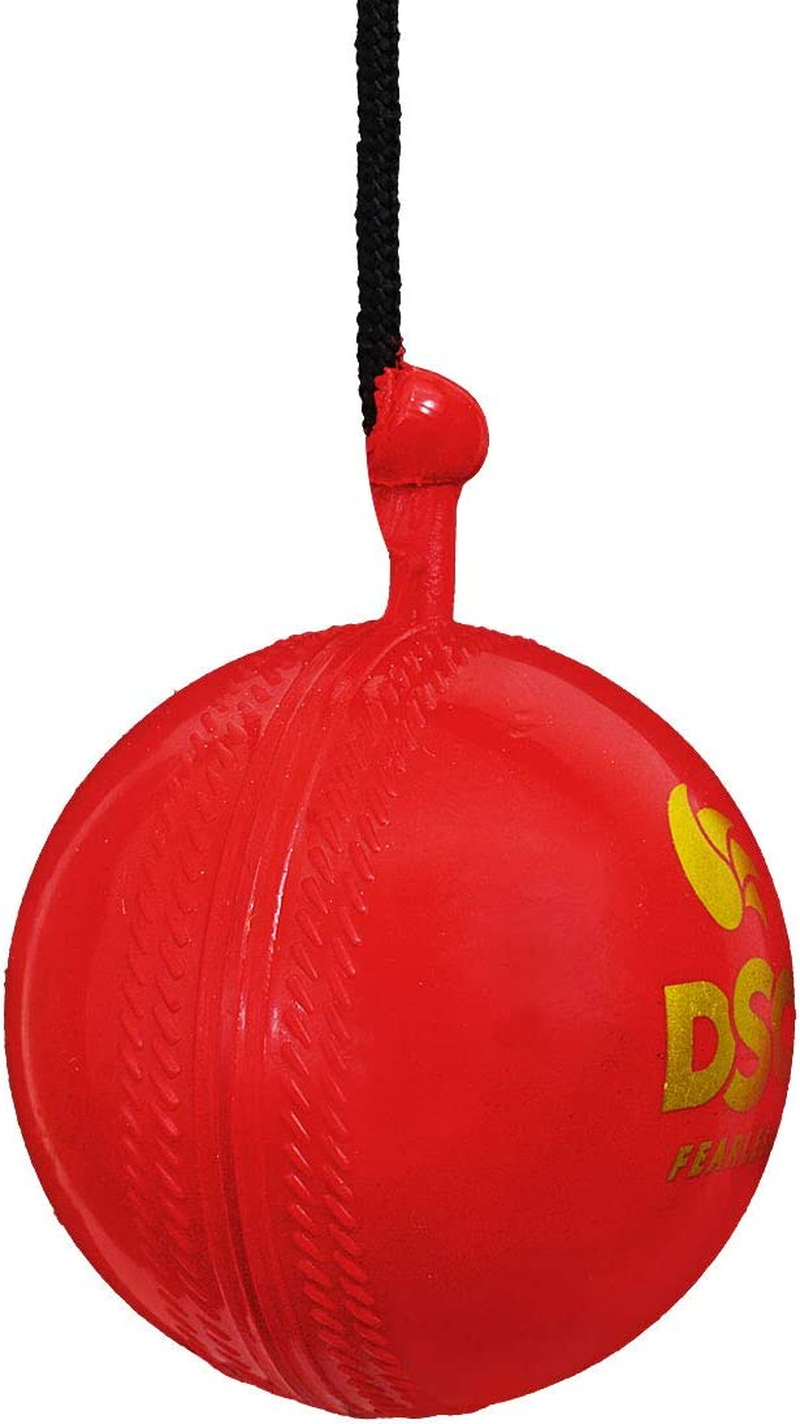DSC Hanging Synthetic Cricket Ball (Red) image number 2