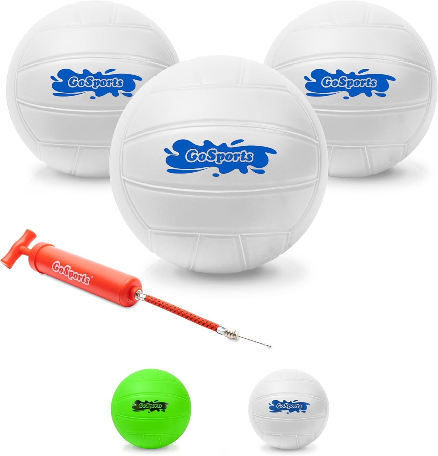 Gosports Water Volleyball 3 Pack Great for Swimming Pools or Lawn Volleyball Games image number 2