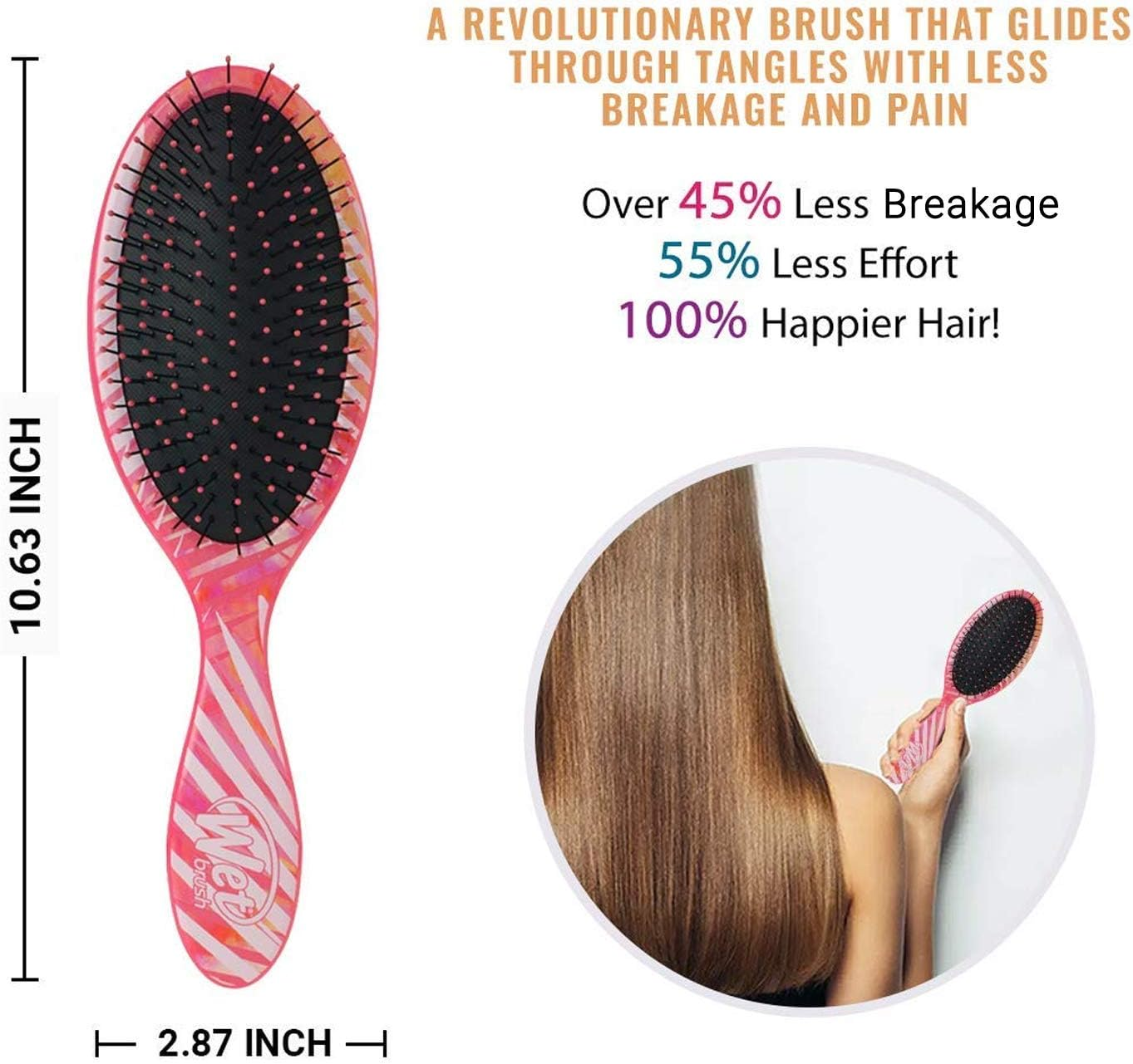 Wet Brush Shimmering Sky Mini - Gemstone Amethyst image number 5